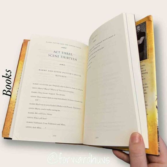 Harry Potter and The Cursed Child Part I & II Special Rehearsal Edition Script - Picture 5 of 8